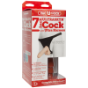 Трусики зі страпоном Doc Johnson Vac-U-Lock 7 Inch ULTRASKYN Ultra Harness, діаметр 4,3 см