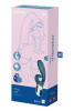 Смарт вибратор кролик Satisfyer Hug Me Bluegrey, 2 мотора, диаметр 4,2см, широкая клиторальная часть || Смарт вібратор-кролик Satisfyer Hug Me Bluegrey, 2 мотори, діаметр 4,2см, широка кліторальна частина || Satisfyer Hug ME BlueGrey smartwibrator, 2 motors, diameter 4.2cm, wide clitoris