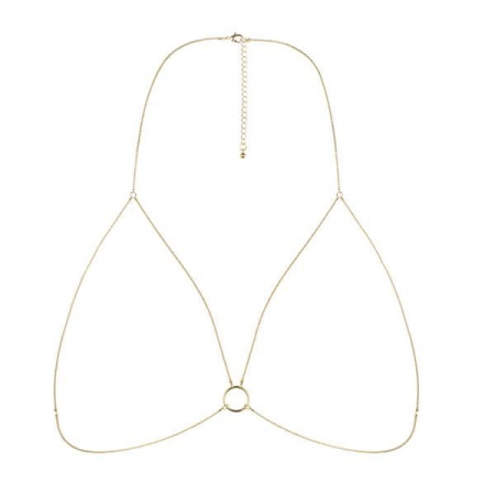 Цепочка портупея Bijoux Indiscrets Magnifique Bra Chain - Gold, украшение на тело || Ланцюжок портупея Bijoux Indiscrets Magnifique Bra Chain - Gold, прикраса на тіло || Tsepochka-portupeya Bijoux Indiscrets Magnifique Bra Chain - Gold