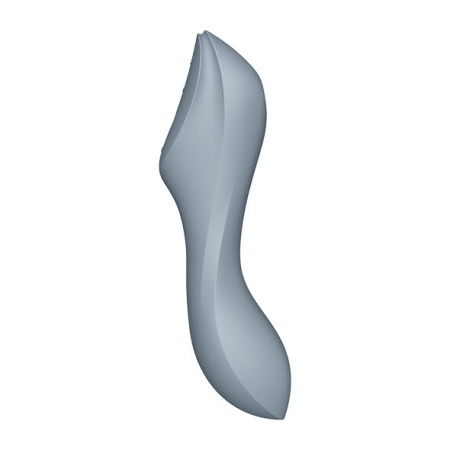 Вакуумный стимулятор с вибрацией Satisfyer Curvy Trinity 3 BlueGrey || Вакуумний стимулятор з вібрацією Satisfyer Curvy Trinity 3 BlueGrey || Vacuum stimulator with vibration Satisfyer Curvy Trinity 3 BlueGrey