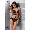Боди монокини под латекс Passion Exclusive LAMIS BODY L/XL, black || Боді монокіні під латекс Passion Exclusive LAMIS BODY L/XL, black || Body Monokini under Latex Lamis Body Black L / XL - Passion Exclusive
