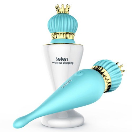 Королевский вибратор Leten Dream Key с индукционной зарядкой, водонепроницаемый || Королівський вібратор Leten Dream Key з індукційною зарядкою, водонепроникний || Royal vibrator Leten Dream Key with induction charging
