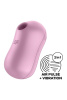 Вакуумный стимулятор с вибрацией Satisfyer Cotton Candy Lilac || Вакуумний стимулятор із вібрацією Satisfyer Cotton Candy Lilac || Vacuum stimulator with vibration Satisfyer Cotton Candy Lilac