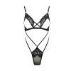 Боди монокини с открытой грудью Passion DIABOLINA BODY L/XL, black || Боді монокіні з відкритими грудьми Passion DIABOLINA BODY L/XL, black || Bodysuit monokini with open breast DIABOLINA BODY black L/XL - Passion