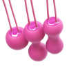 Набор вагинальных шариков Je Joue - Ami Fuchsia, диаметр 3,8-3,3-2,7см, вес 54-71-100гр  + подарок косметичка || Набір вагінальних кульок Je Joue - Ami Fuchsia, діаметр 3,8-3,3-2,7см, вага 54-71-100гр  + подарунок косметичка || Set vaginal balls Je Joue - Ami Fuchsia