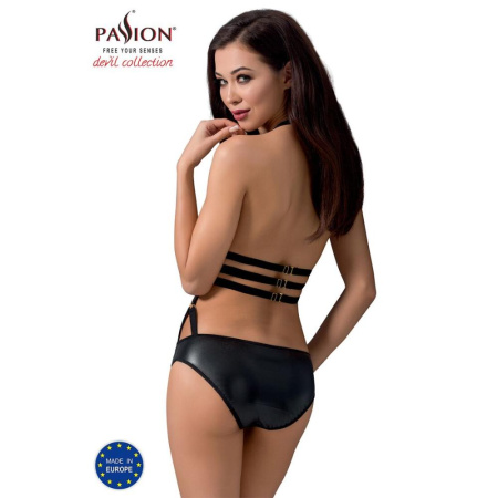 Боди монокини под латекс Passion Exclusive LAMIS BODY L/XL, black || Боді монокіні під латекс Passion Exclusive LAMIS BODY L/XL, black || Body Monokini under Latex Lamis Body Black L / XL - Passion Exclusive