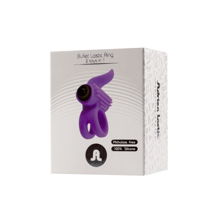 Эрекционное виброкольцо Adrien Lastic Bullet Lastic Ring с язычком и щеточкой для стимуляции клитора || Ерекційне віброкільце Adrien Lastic Bullet Lastic Ring з язичком і щіточкою для стимуляції клітора || Erection vibroring with stimulator clitoris Adrien Lastic Bullet Lastic Ring