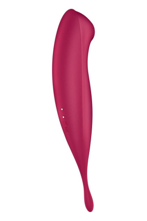 Смарт-вибратор для клитора с вакуумной стимуляцией Satisfyer Twirling Pro+ dark red || Смарт-вібратор для клітора з вакуумною стимуляцією Satisfyer Twirling Pro+ dark red || Smart for clitoris with vacuum stimulation Satisfyer Twirling Pro+ dark red