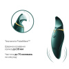Вибратор 2в1 с язычком Zalo — Hero Jewel Green, кристалл Swarovski || Вібратор 2в1 з язичком Zalo — Hero Jewel Green, кристал Swarovski || Vibrator 2B1 with Zalo tongue - Hero Jewel Green, Swarovski Crystal