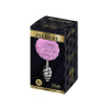 Металлическая анальная пробка Кроличий хвостик Alive Fluffy Twist Plug M Purple, диаметр 3,4 см || Металева анальна пробка Кролячий хвостик Alive Fluffy Twist Plug M Purple, діаметр 3,4 см || 