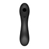 Вакуумный стимулятор с вибрацией Satisfyer Curvy Trinity 4 Black || Вакуумний стимулятор з вібрацією Satisfyer Curvy Trinity 4 Black || Vacuum stimulator with vibration Satisfyer Curvy Trinity 4 Black