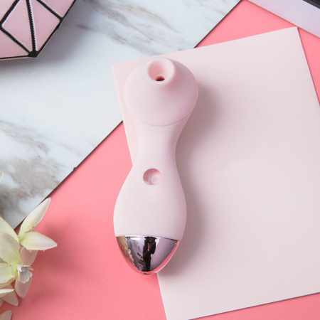 Вакуумный стимулятор KISTOY Polly Pink || Вакуумний стимулятор KISTOY Polly Pink || Vacuum stimulator KisToy Polly Pink