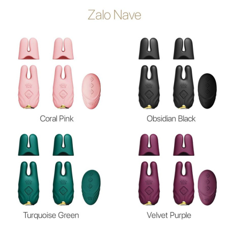 Смарт-вибратор для груди Zalo - Nave Coral Pink, пульт ДУ, работа через приложение || Смарт-вібратор для грудей Zalo - Nave Coral Pink, пульт ДК, робота через додаток || Smart for breasts Zalo - Nave Coral Pink, remote REMOTE, operation through app