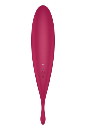 Смарт-вибратор для клитора с вакуумной стимуляцией Satisfyer Twirling Pro+ dark red || Смарт-вібратор для клітора з вакуумною стимуляцією Satisfyer Twirling Pro+ dark red || Smart for clitoris with vacuum stimulation Satisfyer Twirling Pro+ dark red