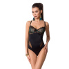 Боди Passion Exclusive FLORIS BODY XXL/XXXL, black