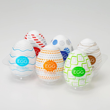 Набор мастурбаторов-яиц Tenga Egg Variety Pack - Standard (6 шт) || Набір мастурбаторів-яєць Tenga Egg Variety Pack - Standard (6 шт) || Set masturbator eggs Tenga Egg Variety Pack, 6 pcs