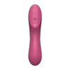 Вакуумный стимулятор с вибрацией Satisfyer Curvy Trinity 3 Red || Вакуумний стимулятор із вібрацією Satisfyer Curvy Trinity 3 Red || Vacuum stimulator with vibration Satisfyer Curvy Trinity 3 Red