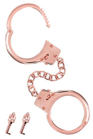 Наручники Fetish Tentation Premium Chick wrist cuffs in rose-gold metal || Наручники Fetish Tentation Premium Chick wrist cuffs in rose-gold metal || 