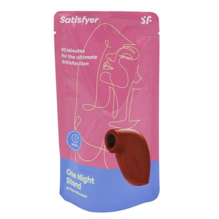 Вакуумный клиторальный стимулятор Satisfyer One Night Stand на 90 минут работы, 4 программы работы || Вакуумний кліторальний стимулятор Satisfyer One Night Stand на 90 хвилин роботи, програми роботи 4 || Vacuum stimulator clitoris Satisfyer One Night Stand